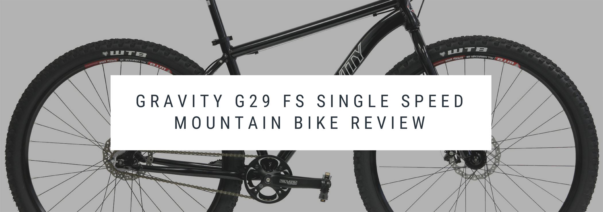 gravity g29 single speed mountain bike